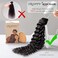 TRIIPPY Raw Human Hair Bundles,Triple Lifespan Than Regular Virgin Hair No.1 Sales Of Raw Hair Bundles, 18 18 18 Inches Indian Raw Deep Wave 3 Bundles, Keep Soft and Smooth After Multiple Washes