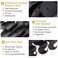 Human Hair Bundles 16 18 20 Inch Body Wave Bundles Human Hair 100% Unprocessed 12A Brazilian Raw Virgin Hair 3 Bundles Real Human Hair Extensions Natural Color