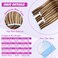 Tape in Hair Extensions Human Hair Color Chocolate Brown and Caramel Blonde Remy Hair 18 inches 20pcs 50g/pack Straight Seamless Skin Weft Tape in Human Hair Extensions(18inch,#4p27,50g)