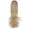 CJL HAIR 14 Inch Claw Clip in Dirty Blonde Ponytail Extension Synthetic Curly Wavy Fake Faux Hair Pony Tail Hair Piece High Temperature Fiber Hairpieces for White Women Girls Kids (Dirty Blonde)