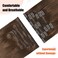 Medium Brown Hair Extensions Real Human Hair Clip in Hair Extensions 70g 7pcs 12inch,Soft &amp; Natural Straight Double Weft Remy Hair for Women 12in #4 Chocolate Brown Hair Extensions