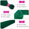 Dark Green Braiding Hair Pre Stretched Kanekalo Knotless Prestretched Braiding Hair 30 inch Colored Hair Extensions for Braiding Pre Stretched Micro Braids Itch Free Yaki Long Braiding Hair