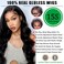 Body Wave 5x5 HD Lace Closure Wigs Human Hair Pre Plucked with Baby Hair 26 Inch