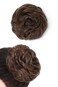 Rose bud Messy Bun Hair Pieces For Women Hair Bun Extension Updo Curly Messy Bun Scrunchie Light Auburn &amp; Dark Auburn Mixed