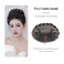 Large Size Braided Hair Bun Hairpiece Bride Hair Bun Clip in Synthetic Hair Updo Twisted Chignon Bun Ponytail Hair Extensions Hair Donut China Buns Hair Piece for Women(#1B, VM212)