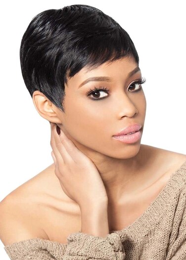 Outre Velvet Remi Tara 1-2-3 (613) Wavy Black Human Hair Sew-In Hair Extension