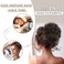 Stamped Glorious 6 PCS Messy Bun Hair Piece Fake Bun Tousled Updo Space Hair Buns Hair Pieces for Women(Natural Black)