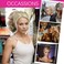 Vijiv Drawstring Ponytail Extension 12 Inch Curly Ponytail for White Women Human Hair Short Synthetic Pony Tails Hair Extensions Ponytail Claw Clip in Hair Piece for Women Updo Wig Blonde Highlights