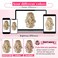Vijiv Drawstring Ponytail Extension 12 Inch Curly Ponytail for White Women Human Hair Short Synthetic Pony Tails Hair Extensions Ponytail Claw Clip in Hair Piece for Women Updo Wig Blonde Highlights