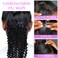 IDN BEAUTY Seamless Clip In Hair Extensions Human Hair, Kinky Curly 24 Inch 110g 7pcs Natural Black Seamless Curly Clip Ins Remy Human Hair Seamless Clip Ins For Black Women PU Weft Invisible Edge