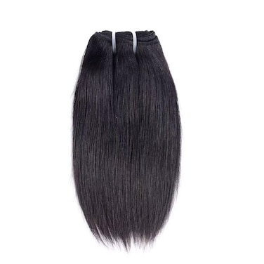 Straight Bundles Human Hair 7 Inch Remy Hair Bundles 100% Unprocessed Vietnamese Virgin hair 1 Bundles Double Weft Natural Black