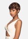 Vivica A. Fox SWEET, HUMAN HAIR, Pure Comfort Cap Wig, Color 2 Dark Brown