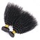 Afro Kinky Curly Human Hair 2 Bundles 8 8 Inch Weave Hair Extensions for Black Women 100% Unprocessed Virgin Hair Afro Kinky Human Hair Bundles Natural Color