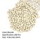 Vlasy 200Pcs 4mm Silicone Lined Micro Ring Beads for Hair Extensions 5Colors Apply (200Pcs Blonde)