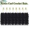 Vomella GoGo Curl Crochet Hair 8 Packs Water Wave Crochet Hair 10 Inch Curly Crochet Hair for Women Short Beach Curl Crochet Hair Synthetic Deep Twist Crochet Hair Extensions(1b#)