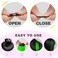 12 PCS Green Hair Extensions Clip in, Colored Party Highlights Extension for Kids Girls Synthetic Hairpiece Straight 22 inch