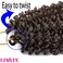 Passion Twist Crochet Hair 22 Inch Water Wave Crochet Hair for Butterfly Locs Long Passion Twist Hair Spring Twist Hair Extensions(T30,6 Packs)
