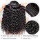 Human Hair Bundles Water Wave 20 22 24 inch Water Curly 3 Bundles Brazilian Virgin 100% Human Hair Bundles for Black Women Natural Color