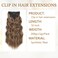 Clip in Hair Extensions for Women, 6PCS Long Wavy Curly Clip on Hair Extensions 16 Inch Honey Blonde Mixed Light Brown Synthetic Hairpieces