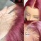 99j Burgundy Bob Wig Human HaIr Wigs 13x4 Lace Front Wigs for Black Women Straight Burgundy Human Hair Pre Plucked 180% Density Transparent Lace Frontal Wig 99j Short Bob 10 inch