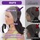Bob Wig Human Hair 13x4 HD Frontal Lace Wigs for Black Women Human Hair Glueless Short Straight Bob Lace Front Wigs Human Hair Pre Plucked with Baby Hair 180% Density 10 Inch