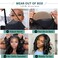 Wear and Go Glueless Wigs Human Hair Pre Plucked Pre Cut (16 Inch) Body Wave Bob Wig Human Hair 4x4 Lace Front Wigs for Black Women Brazilian Virgin Human Hair Bob Wigs Glueless 180% Density
