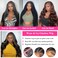 28 Inch Wear and Go Glueless Wigs Human Hair Pre Plucked Pre Cut for Beginners 5x5 HD Lace Closure Wigs Human Hair 180% Density Body Wave Lace Front Wigs No Glue Pre Cut 3 Seconds to Wear Glueless Wig