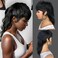 Wear And Go Wolfcut Mullet Wig Human Hair Straight Dovetail Wig 80s 90s Short Pixie Cut Wigs Glueless Brazilian Human Hair Wigs For Women Black Full Machine Made Wig With Bangs