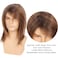 Baruisi Mens Wig Brown Long Straight Synthetic Cosplay Halloween Hair Wigs for Fancy Dress