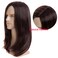 Mens Wig Long Brown Hair Straight Synthetic Heat Resistant Party Halloween Cosplay Wig