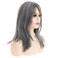 Long Grey Wigs for Women Natural Layered Grey Wig with Bangs,Synthetic Hair Wig for Daily Party Use