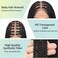 36 Inch 13x8 HD Lace Front Knotless Braided Wigs for Women Box Braid Wig With Baby Hair Human Hair Blended Lace Black Braid Wigs