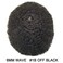 Afro Toupee For Black Men Afro Unit Black Mens Toupee Kinky Curly Brazilian Human Hair Lace Afro Men Hair Replacement System 8''X10'' 6MM Afro Wave #1B Off Black