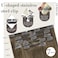 Honsoo Hair Extensions Real Human Hair Ash Brown Clip in Hair Extensions 70g 7pcs 22Inch Straight Hair Soft Natural No Shedding No Tangles