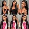 Straight Wigs Human Hair 13x4 Straight Lace Front Wigs Human Hair 150 Density Transparent Glueless Wigs Human Hair Pre Plucked with Brazilian Virgin for Black Women (24 Inch, 1B)