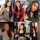 Straight Wigs Human Hair 13x4 Straight Lace Front Wigs Human Hair 150 Density Transparent Glueless Wigs Human Hair Pre Plucked with Brazilian Virgin for Black Women (24 Inch, 1B)