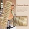 X-TRESS Blonde Lace Front Wig Pre Plucked 30 Inch Loose Deep Wave Lace Frontal Wigs Platinum Blonde Mixed Honey Blonde Synthetic Wigs 13x4x1 Glueless Wigs for Women