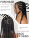 360 Full lace Braided Wig 30 Inch Ombre Brown All Handmade Braided Wigs Non Embroidered Long Braiding Hair Wig for Black Women T1B/30 Synthetic Lace Front Wigs