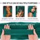 Springy Afro Twist Hair 8 Packs Marley Twist Braiding Hair Pre Separated Spring Twist Hair for Faux Locs Crochet Hair Kinky Twist for Braiding Synthetic Hair Extensions (green#, 30inch(Pack of 8)