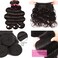 Body Wave Bundles with Closure (20 22 24+18) Brazilian Human Hair 3 Bundles with 4x4 HD Lace Closure 100% Unprocessed Virgin Hair Body Wave Bundles Human Hair Natural Color for Black Women