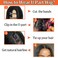 Amella Hair U Part Wig Human Hair Straight Bob Wigs For Black Women 10inch Brazilian Remy Hair Short Bob Human Hair Wigs Clip in U Part Wig Human Hair Extensions Natural Black Color