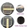 4x4 Deep Wave Lace Closure Human Hair 18 Inch Ear to Ear HD Lace Free Part Closure 100% Brazilian Virgin Human Hair Extensions 150% Density Lace Closure Pre Plucked Natural Black Color