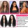 JIETAI 13X4 HD Curly Lace Front Wigs Human Hair Pre Plucked with Baby Hair 180% Density Brazilian Curly Wave Human Hair Wigs for Black Women 9A Glueless Lace frontal Wigs Natural Color (20 Inch)