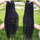 Water Wave 4 Bundles Human Hair 18 20 22 24 Inch, 10A Brazilian Curly Human Hair Bundles, Double Weft Deep Wave Bundles, Natural Black Color Wet and Wavy Hair Extensions