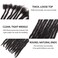 Textured Locs 0.6cm Loc Extensions Human Hair #27 100% Real Human Hair Dreadlock Extensions for Man/Women Full Head Handmade Permanent loc Extensions Bundles Curly Ends(8inch 0.6cm-20strands, 27)