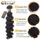 QTHAIR 14a Brazilian Loose Deep Wave Human Hair Wigs Bundles for All Women (12" 14"+10", Bundles with Closure)