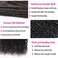 Brazilian Virgin Human Hair Bundles Water Wave(26 28 30 Inch)100% Unprocessed Human Hair 3 Bundles Wet and Wavy Hair Bundles Hair Extensions for Black Women Natural Color