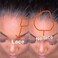 1B/30 Ombre Color Kinky Straight Hair Wig 360 HD Transparent Lace Front Wig Human Hair Wigs 150% Density Yaki Straight Human Hair Wig for Women Full End Glueless Brazilian Hair 360 HD Lace Wig 20 inch