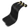 Straight Human Hair Bundles 12A Brazilian Human Hair 3 Bundles 100% Unprocessed Virgin Human Hair Weave Straight Bundles Human Hair Extensions Natural Black Color 24 26 28 Inch