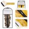 Hair Extensions Storage Bag with Hanger, Dustproof Bag Hairpieces Storage Holder Portable Wigs Carrier Case Hair Extension Travel Bag with Anti-Slip Hair Hanger for Store Style Hair Daily Use, Travel